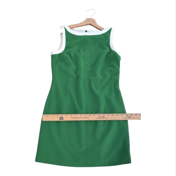 Banana Republic MadMan Collection Vibrant Green Mini Dress Size 4 - Picture 8 of 9